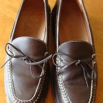 Mens Brown Casual Leather Cole Haan Country Driving Moccasin Shoes size 8