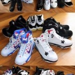 Lot of Jordan Shoes & Timberland Boots (FAKE)