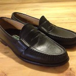 COLE HAAN MENS BLACK SLIP ON LOAFERS DRESS SHOES SIZE 10 D