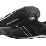 Diesel Loop 00YG64-PR131-H3050 Black Silver Gray Leather Casual Shoes Men