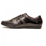 $295 Hugo Boss Black Label Leather Sneakers Mens 11 44 Oxford Shoes 10.5 43.5
