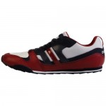 Diesel Mens Gunner White Red Casual Leather Lace Up Sneakers Shoes