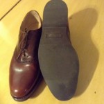 Cole Haan Mens Oxford Brown Leather Shoes- Size 13D
