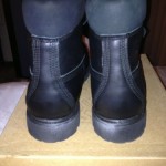 Timberland Premium Black Boots 6 inch 10054 Smooth 11.5 Rare Waterproof