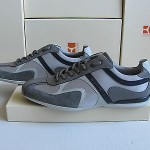 HUGO BOSS Orange Seamon Sneakers. Size  US 13 ,  EU 46