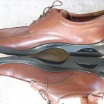 Cole Haan Nike Air men Brown Oxfords shoes Sz 12 M Pre-owned