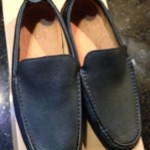 Timberland Men Shoes Leather Black Slip On Shoes Size 11.5  New!! Loafers