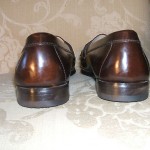 Cole Haan Mens Shoes 8D LEATHER DRESS LOAFERS Oxblood Burgundy SLIP ON Buckle
