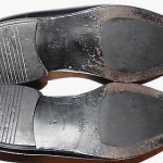 BOSS HUGO BOSS MENS SZ 8 M BLACK LEATHER LOAFERS DRESS SHOES