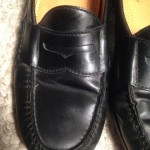 COLE HAAN Penny Loafers Mens 11 D Black