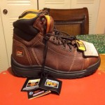 NEW 50506 Timberland PRO Men’s Safety Boots Brown Size 9 M