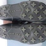 Diesel, Black Leather Fashion Sneakers. Sz. 12 M
