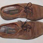 COLE HAAN COUNTRY Men’s Brown WINGTIP Nubuck Leather Oxford SHOES Size 9.5
