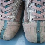 Diesel, Brown Green Suede Leather Fashion Sneakers. Sz. 9.5 M