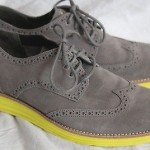 COLE HAAN LUNARGRAND WINGTIP GRAY VOLT LUNAR GRAND WING TIP SIZE 9 M