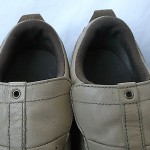 Diesel, Beige Leather Fashion Sneakers. Sz. 10 M