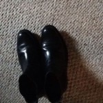 Cole Haan Black Leather Boots 11 1/2 Mint Condition.