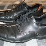 COLE HAAN SHOES LEATHER BLACK SIZE 11  EXCELLENT COND.