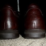 HUGO BOSS ~ brown leather casual dress loafers ~ NICE SHOES ~ 46 ~ Men’s US 12