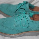 Cole Haan LunarGrand Wing-Tip, Poolside nubuck/ Gray Size 10