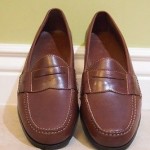 COLE HAAN Mens Douglas Classic Penny Loafers Shoe Saddle Tan Leather 12