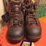 New 52562 Timberland Pro Men’s Safety Boots Brown Size 9.5 Medium