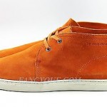 HUGO BOSS ORANGE LABEL ORANGE LOXIO SHOES BOOTS LEATHER SUEDE NEW SIZE 10 43
