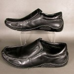 Mens COLE HAAN Nike Air Black Leather Driving Mocs Size 12