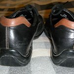 COLE HAAN SHOES LEATHER BLACK SIZE 11  EXCELLENT COND.