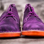Clarks Desert Boot  Purple Camo Suede 26066302 11M