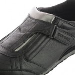 Diesel Keep 00YD15-PR874-H2566 Black Vetiver Velcro Leather Casual Shoes 7.5 Men