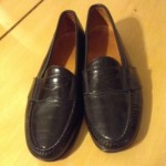 Cole Haan Mens Black Leather Shoes- Size 13D