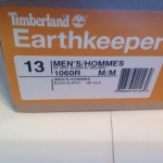 Timberland Earth Keepers Mens Size 13 Brown Leather Shoe Boot Cloth 1060R