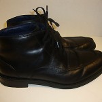 Cole Haan Nike Air Waterproof 8.5 M Mens boots black leather ankle boots