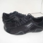 DIESEL AURIGA 8.5M black leather FASHION SNEAKERS