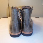Timberland Mens Ankle Boots #3300 Ek City 6″ Zip Slush Grey Leather SIZE 9