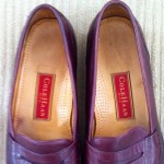 Men’s Cole Haan 10 M Dress Casual Slip On Burgundy
