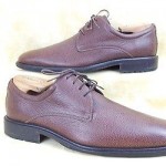Cole Haan Nike Air Brown Pebble Leather Oxfords Size 10M