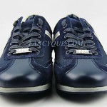 HUGO BOSS GREEN LABEL STREAMETAL SHOES SNEAKERS LEATHER & NYLON NEW SZ 10 43