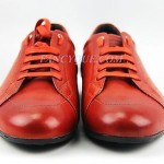 HUGO BOSS BLACK LABEL HANDMADE PROMISE DRIVING RED SHOES LEATHER NEW SZ 10 43
