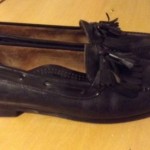 Cole Haan Mens Black Leather Shoes- Size 13 D