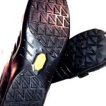 Mens Shoes Cole Haan 9.5 M Black Leather Vibram Loafers Rubber CASUAL C04519