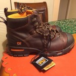 New 52562 Timberland Pro Men’s Safety Boots Brown Size 9.5 Medium
