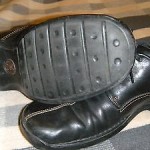 COLE HAAN SHOES LEATHER BLACK SIZE 11  EXCELLENT COND.