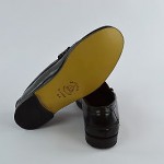 NEW! Hugo Boss Mens Black Leather Penny Loafers ~ Sz 10.5 D