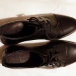 Cole Haan Mens Black Oxfords Shoes Size 8.5