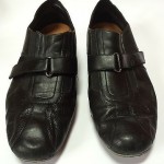 Men’s Cole Haan Nike Air Casual Shoes Black Velcro Strap Size 12M