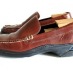 Cole Haan Nike Air Santa Barbara Leather Slip On Loafer Saddle Tan Men Size 11 M