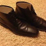 Cole Haan Mens Black Shoes Chukka Size 12