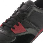 Diesel Matthew Y00509-PR633-H2177 Black Biking Red Leather Casual Shoes Men